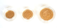 2000 Gold Proof Sovereign 3 coin set