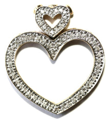 9ct .52ct Diamond Heart