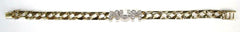 9ct Gemset Mum Curb