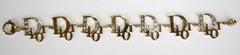 9ct Gemset & Plain Dior Design
