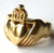 9ct Heavy Claddagh