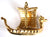9ct Viking Longboat