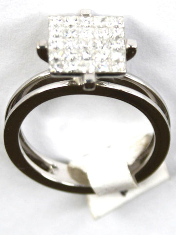 18ct White Gold 25 Diamond 1ct