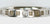 9ct white diamond band