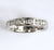 18ct white 3/4ct 1/2 eternity