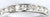 18ct white 3/4ct 1/2 eternity