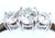 18ct white 3 stone