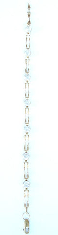 9ct large gemset gate style