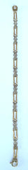9ct white & yellow gold fancy