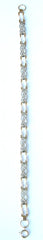 9ct white & yellow gate & celtic style
