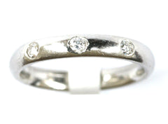 Platinium 3 Stone Band