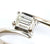 18ct White Solitaire Twist