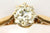 9ct Yellow .10 point Illusion Solitaire