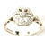 9ct White Flower Style