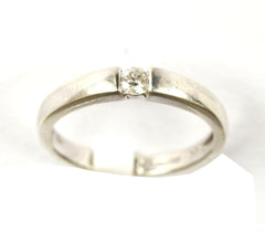 9ct White .10 point Solitaire