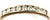 18ct Yellow Channel Set 1/2 Eternity 1/4ct