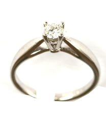 Platinium 1/4ct Solitaire