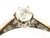 9ct yellow solitaire(approx0.15points)