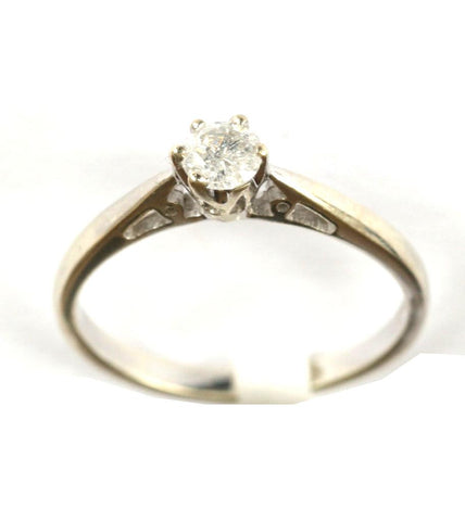 9ct yellow solitaire(approx0.15points)