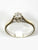 9ct white solitaire(approx0.10points)