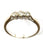 18ct white triology(approx0.33points)