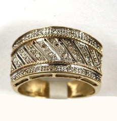 9ct yellow broad band