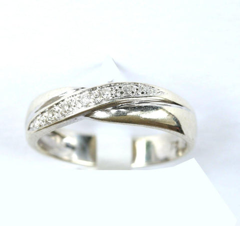 9ct white crossover