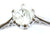18ct white solitaire (approx0.50points)