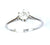 18ct white solitaire (approx0.50points)