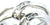 9ct white double diamond rings(0.10points)
