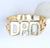 9ct plain dad with cut out shoulders