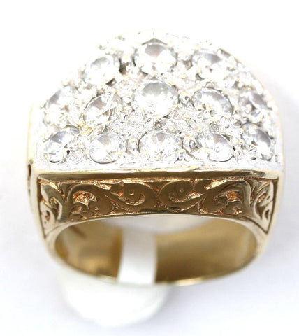 9ct heavy gemset