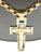 9ct belcher with crucifix