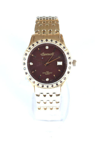 Gold Coloured Stainless Steel Gemset Ingersol