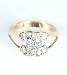 9ct gemset coco chanel