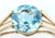 9ct blue stone