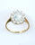 9ct cubic zirconia & light blue stone