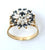9ct diamond & topaz