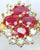 9ct cubic zirconia & ruby