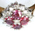 18ct diamond & ruby cluster