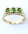9ct diamond & peridot