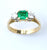 18ct diamond & emerald