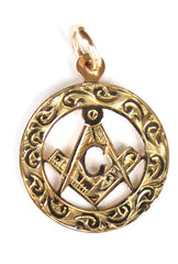 9ct square & compass