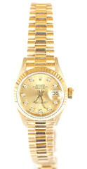 Rolex Ladies 18ct Datejust