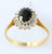 9ct diamond & sapphire