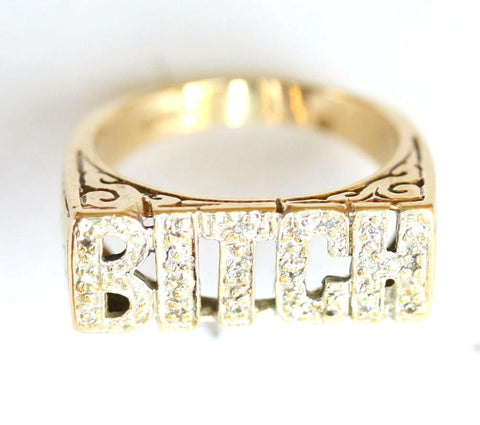 9ct gemset bitch