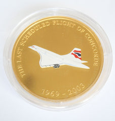 Last Scheduled Flight of Concorde Gold Coin