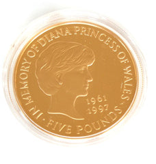 Princess Diana £5 Piece Gold Coin