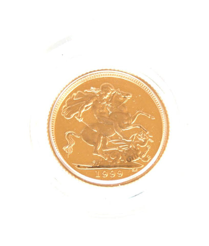 1999 Gold Proof 1/2 Sovereign