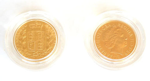 The Jubilee Shield Sovereign 2 coin set